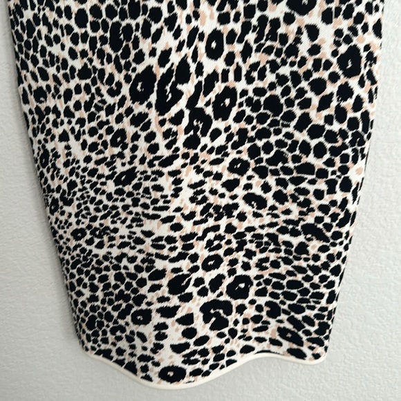 New! BCBG MAXAZRIA leopard bandage dress S - Picture 5 of 13